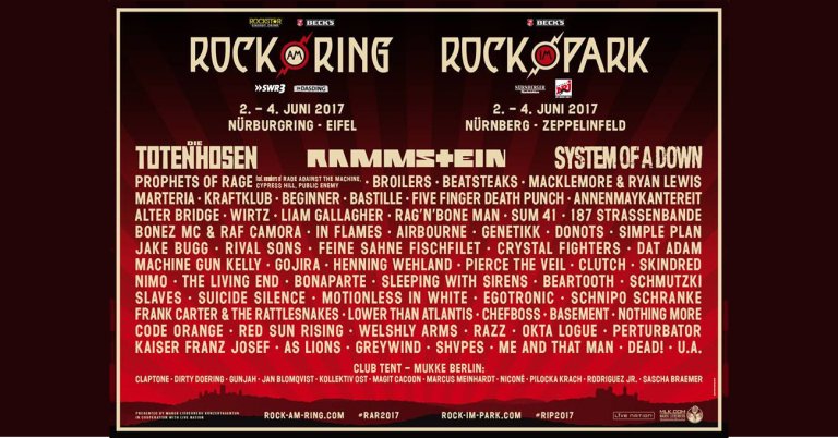 Rock am Ring und Rock im Park - 45 neue Acts bestätigt