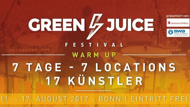 Green Juice - Warm-up-Woche angekündigt
