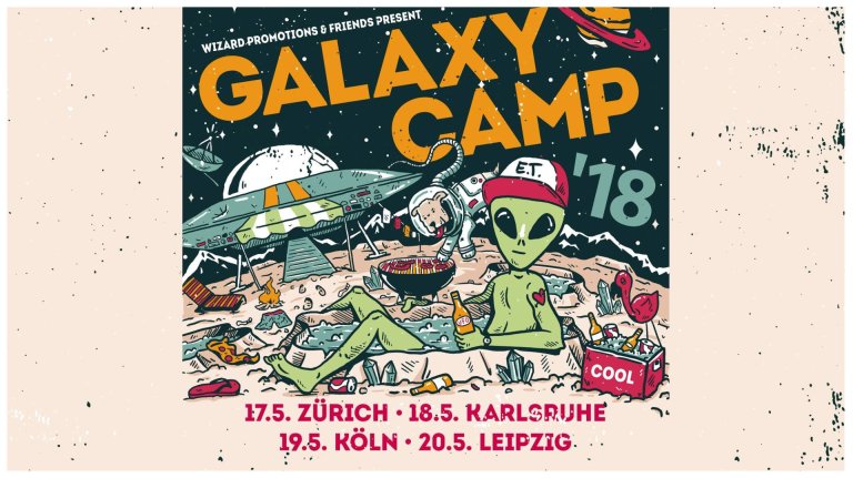 Galaxy Camp - Die erste Pop-Punk-Festivaltour in Deutschland und der Schweiz