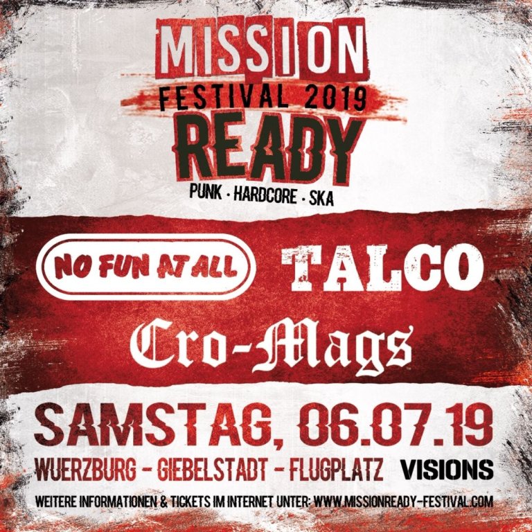 Mission Ready Festival - Erste Bands für 2019